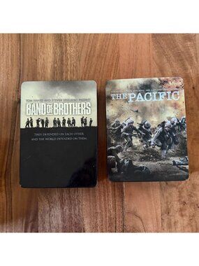 Band of Brothers & The Pacific Steelbook  HBO WWII Tom Hanks Spielberg